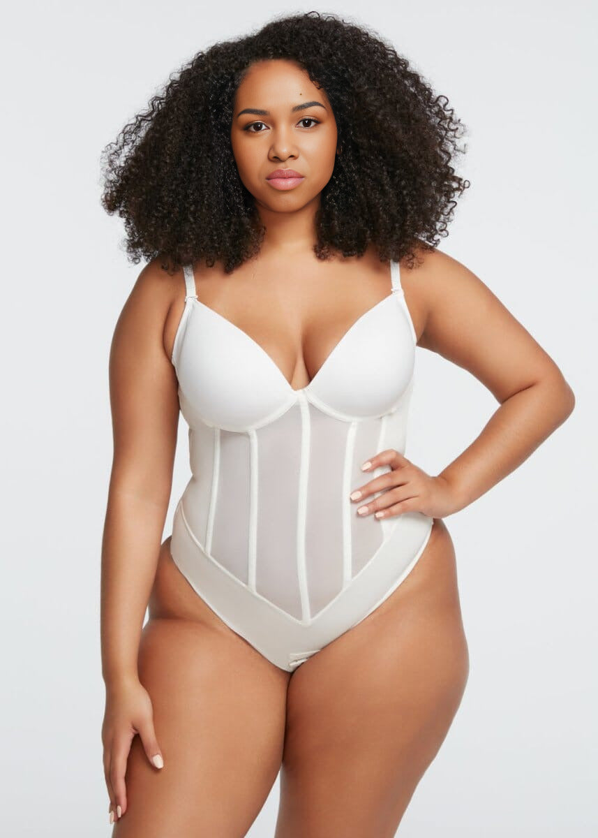 Body Ventre Plat à Dos nu - Soléna ™