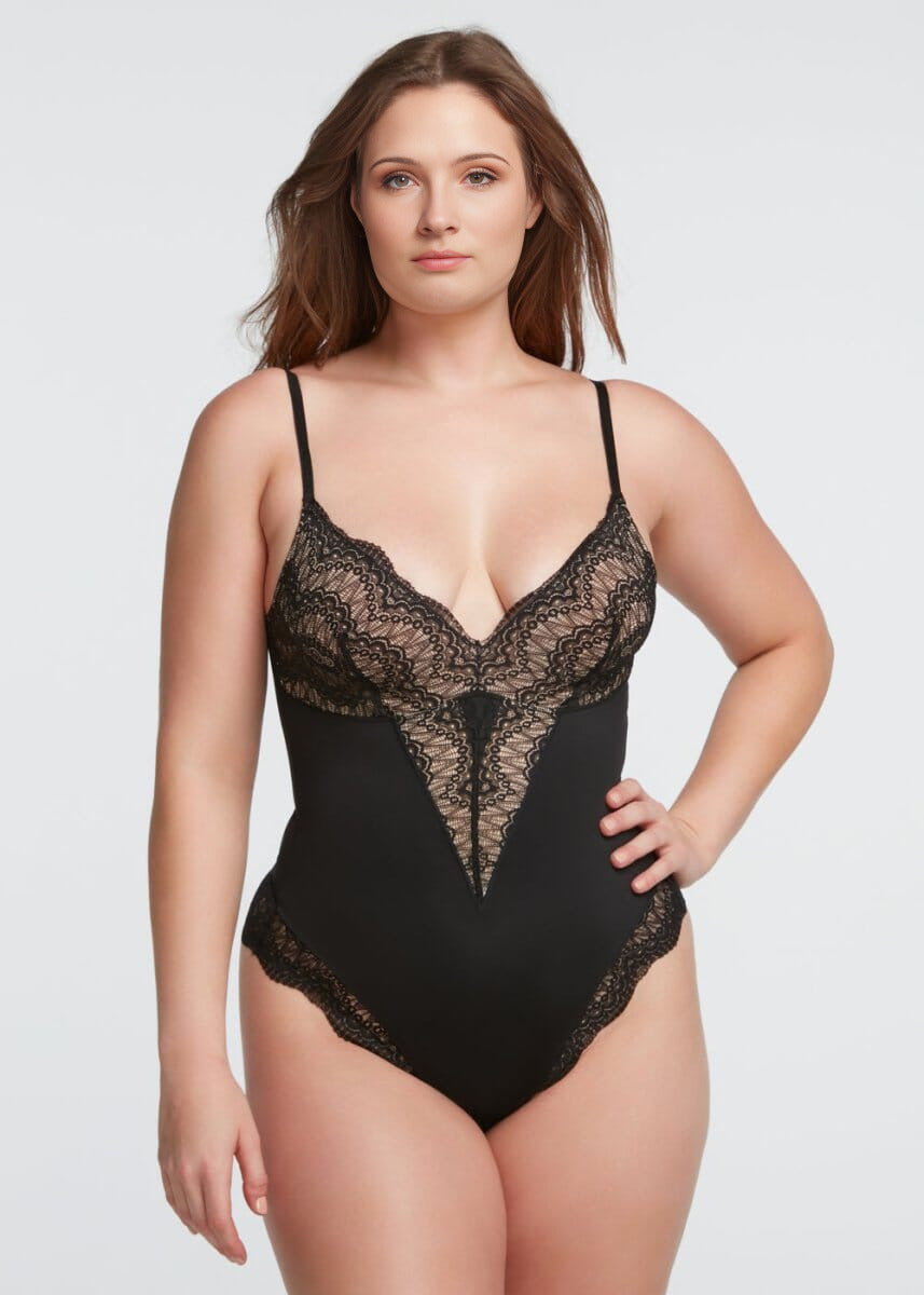 Body Gainant String en Dentelle - Priscilla ™